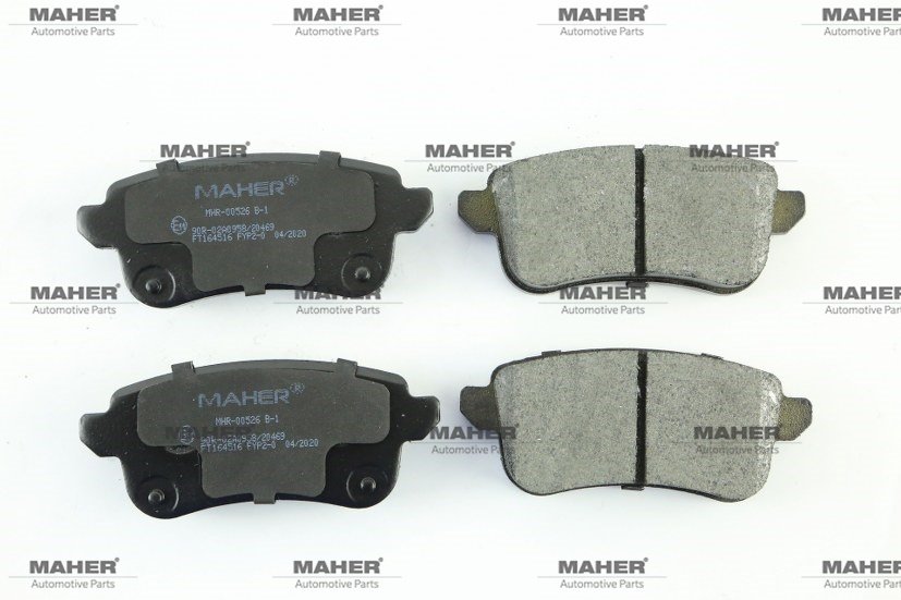 Fren Balata Megane Iv 16=> / Talısman 15=> (Elektronik El Frenli) Arka 440603558R