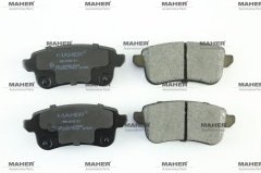 Fren Balata Megane Iv 16=> / Talısman 15=> (Elektronik El Frenli) Arka 440603558R