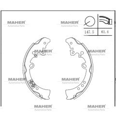 Fren Balata Hılux 06-11 / 15=> 4X4  Revo Pabuç Arka 044950K120