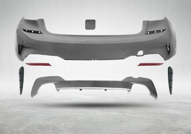 Komple Tampon G20 Arka; PDCli, PMAlı, <O-O> Egz.Çıkışlı -M-Tech- M340i 2019-21