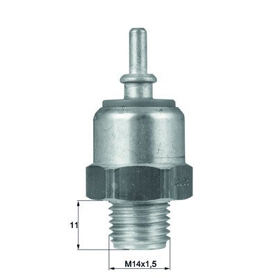 Hararet Müşürü M.Benz Pkw 85-90C( Tek Gri ) Tsw 43D