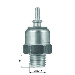 Hararet Müşürü M.Benz Pkw 85-90C( Tek Gri ) Tsw 43D