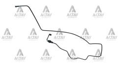 YAKIT BORUSU VIVARO A 99=> 1.9 DTI F9Q-762