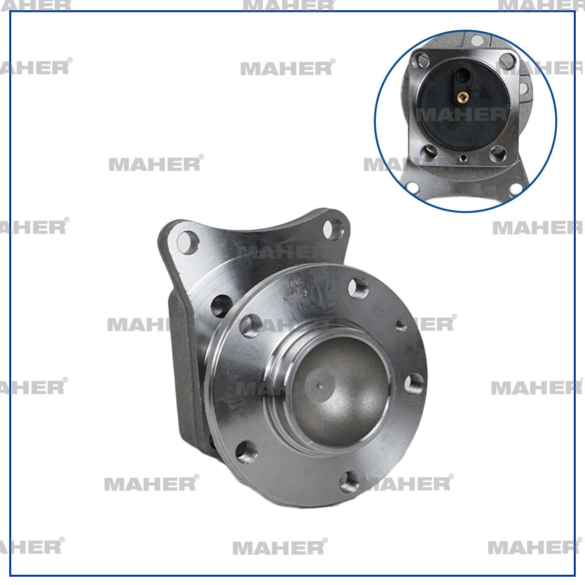 TEKER PORYASI SCUDO / EXPERT / JUMPY 07=> 1.6JTD ARKA RULMANLI 5 BIJON MANYETIK ABS HALKALI