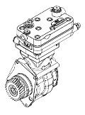 Kompresör Komple Ø85 4123520270 Mercedes Axor 457 Tekli 4571302315 01.06.016