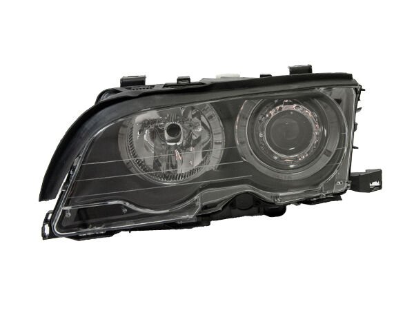 Komple Far E46 Sol; Siyah Xenon -Coupe- 1999-01