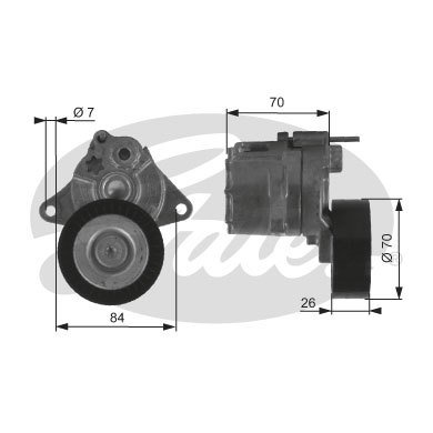 Kayış Gergi Kütüğü Mercedes Om646 Sprınter, Vıto, Vıano, W203, 204, W211 646-647-648 - 611-612-613 6462000270 6462000570 05080243Aa 0508241Aa 5080241Aa 5080243Aa 68001798Aa T38415