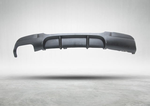Tampon Difüzörü E90+LCI Arka; <OO> Egz.Çıkışlı -///M-Performance- 2005-11