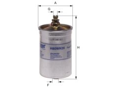 Yakıt Filtresi W126 W201 W140 [M103>111 M116>119] Büyük Tip Vidalı (Sac) - H80WK05