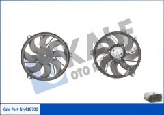 FAN RADYATÖR 206 04=>1.4I-1.6I OVAL SOKET