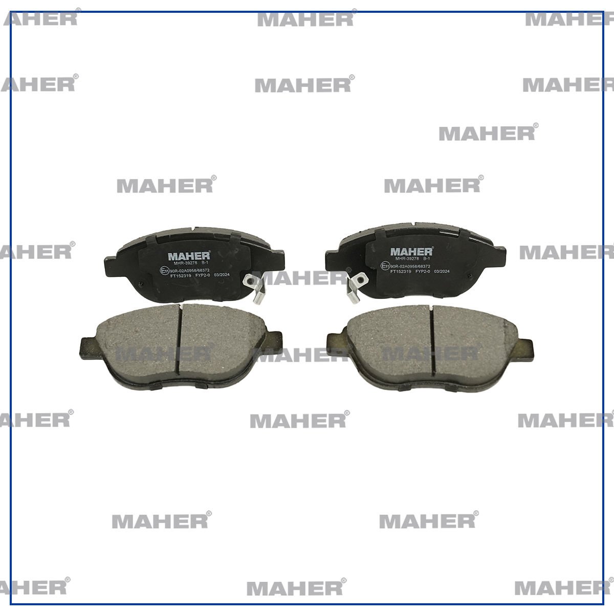 FREN BALATA 500L 1.3JTD-1.6JTD ÖN