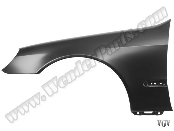 Çamurluk W220 Ön Sol (Deliksiz; Sac) 1999-05