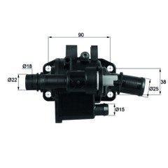 Termostat 83C Peugeot/Cıtroen Th 42 83