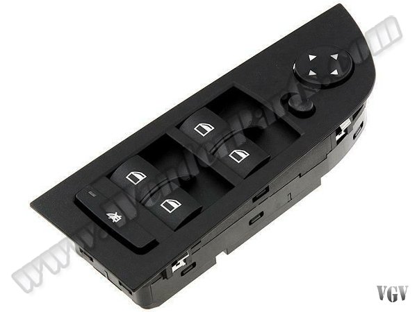 Cam Düğmesi E90+LCI Ön Sol; Siyah Çerçeveli - 61319217329