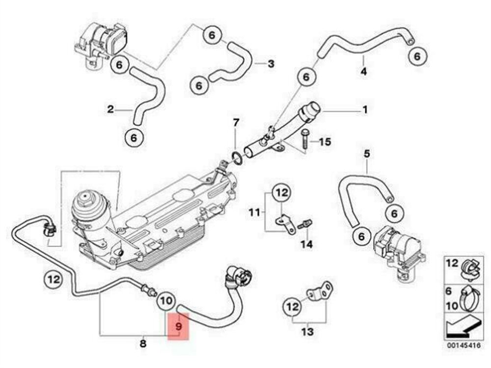 HAVALANDIRMA HATTI BMW 11537792205