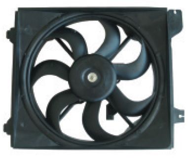 RADYATOR FANI RIO 06=>     BENZINLI  -  KLIMALI 25380-1G050