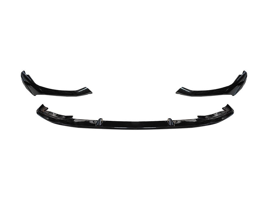 Tampon Spoyleri G30-LCI Ön Alt; Piano-Siyah (OEM/Plastik) -///M-Performance-