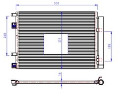KLIMA RADYATORU ACCENT BLUE 11=>     DIZEL  -  512x376x16 97606-1R300