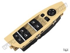 Cam Düğmesi F01+LCI Ön Sol; Bej Çerçeveli (Arka Güneşlik & Kararan Ayna) - 61319241916