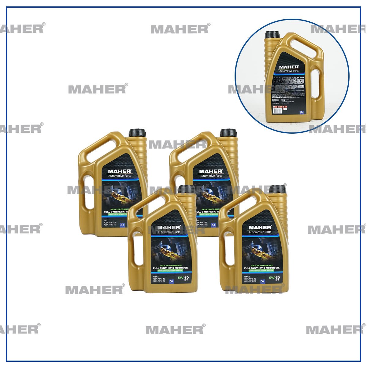 MOTOR YAĞI 5W/30 PARTİKÜLLÜ C3 / 5lt