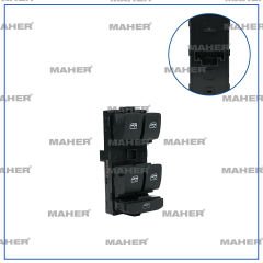 DÜĞME CAM AÇMA POLO / T-CROS 7 ARONA / İBİZA / LEON 16=> (DÖRTLU)