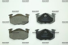 Fren Balata 206 98-09 / 106 Iı 96-01 / 205 83-98 / Zx 91-97 Arka Disk 11Mm 425442