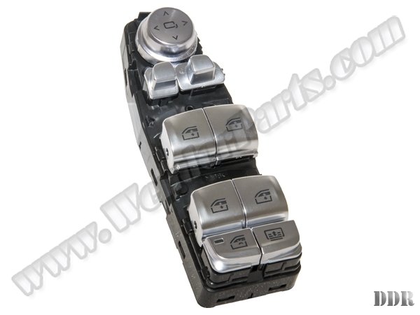 Cam Düğmesi G11 Ön Sol (Arka Güneşlik); Gümüş - 61319382503