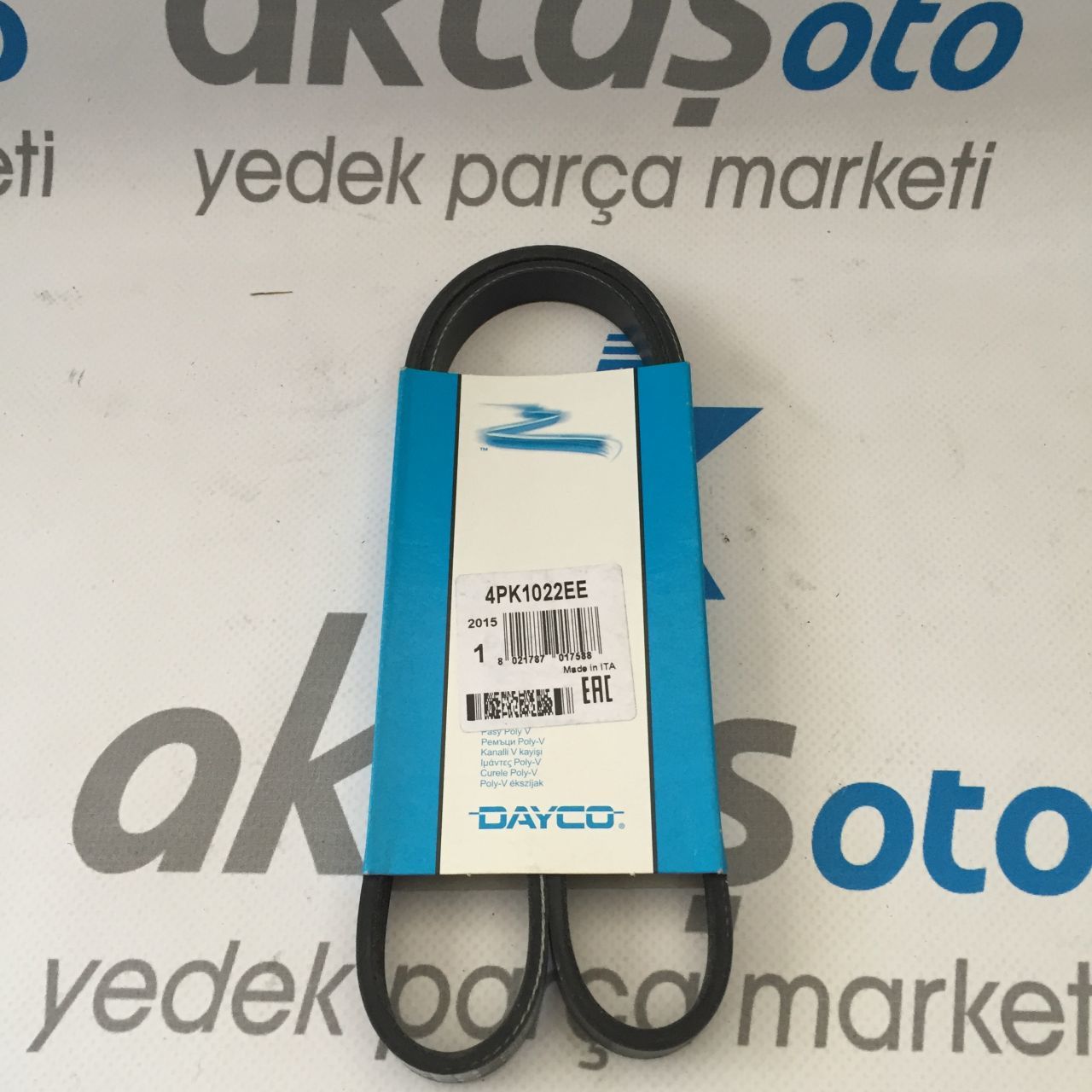HİDROLİK DİREKSİYON KAYIŞI LİNEA DOBLO ALBEA 1.3 MULTİJET 4 PK 1022