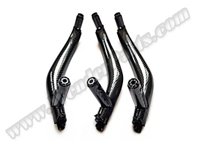 Kapı Tutamak Seti X5:F15 X6:F16 Ön&Arka; (Karbon-Siyah) - 7292243/244R3