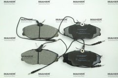 Fren Balata 406 95-04 (Fişli 15 Jant) Ön 425132