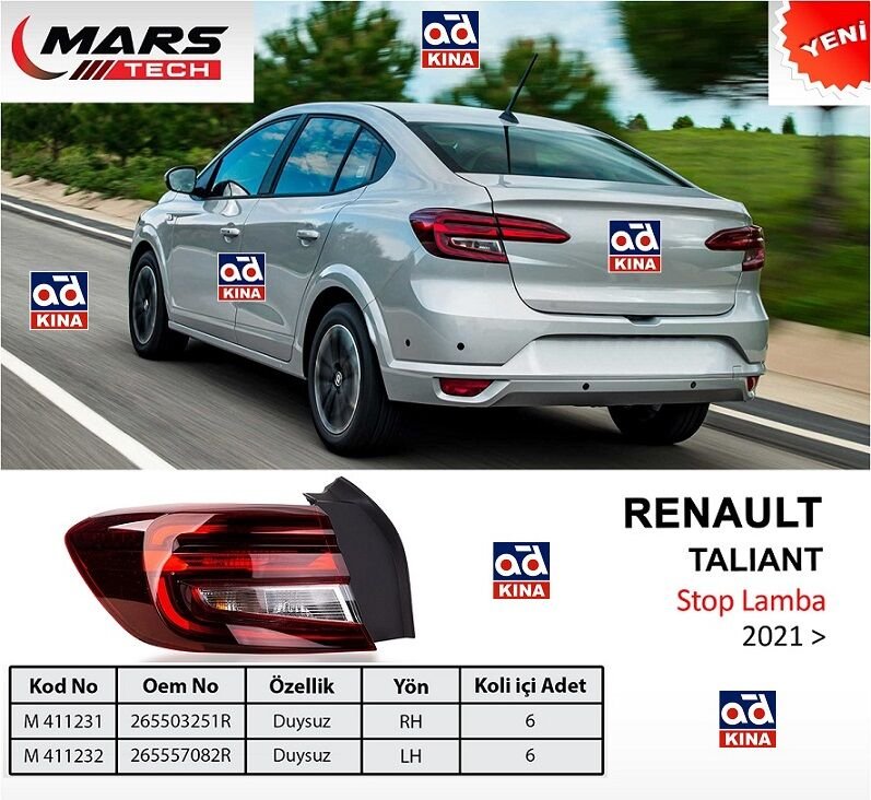 M411232 STOP SOL RENAULT TALIANT (2021 >) (DUYSUZ)