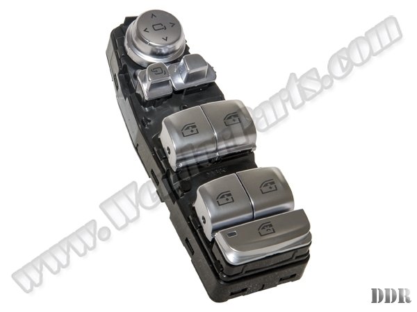 Cam Düğmesi G20 G30 Ön Sol (Karartmalı & Katlamalı Ayna); Gümüş - 61317941997