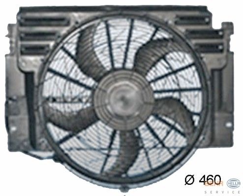 X5 E53 KLİMA FANI BENZİNLİ 6921381