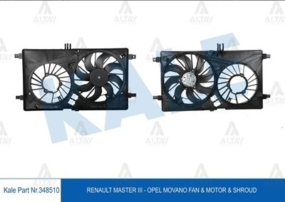 Fan Radyatör Master Iıı 10=> / 2.3 Dcı Davlumbazlı - 214754524R