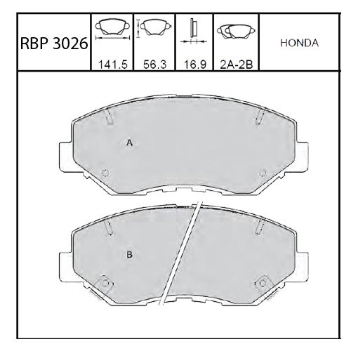 On Fren Balata - Crv 01-06 / Cıvıc 2016- Rbp3026
