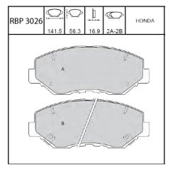 On Fren Balata - Crv 01-06 / Cıvıc 2016- Rbp3026
