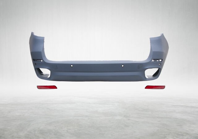 Komple Tampon X5:F15 Arka; PDCli; <O-O> Egz.Çıkışlı -M-Tech- 2014-18