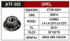 Opel Porya Arka Combo D Doblo  328014 328014