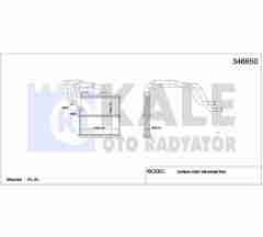 Radyatör Kalorifer Qashqaı 07-13 / X-Traıl Brazıng 27140Br22A