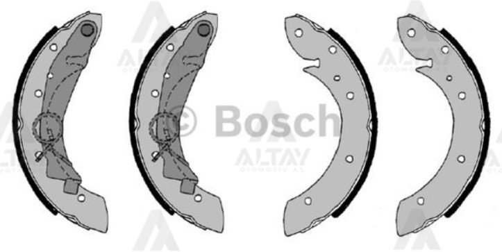 Fren Balata Partner 96-07 / Berlıngo 96-07 Pabuç Arka 1610091280