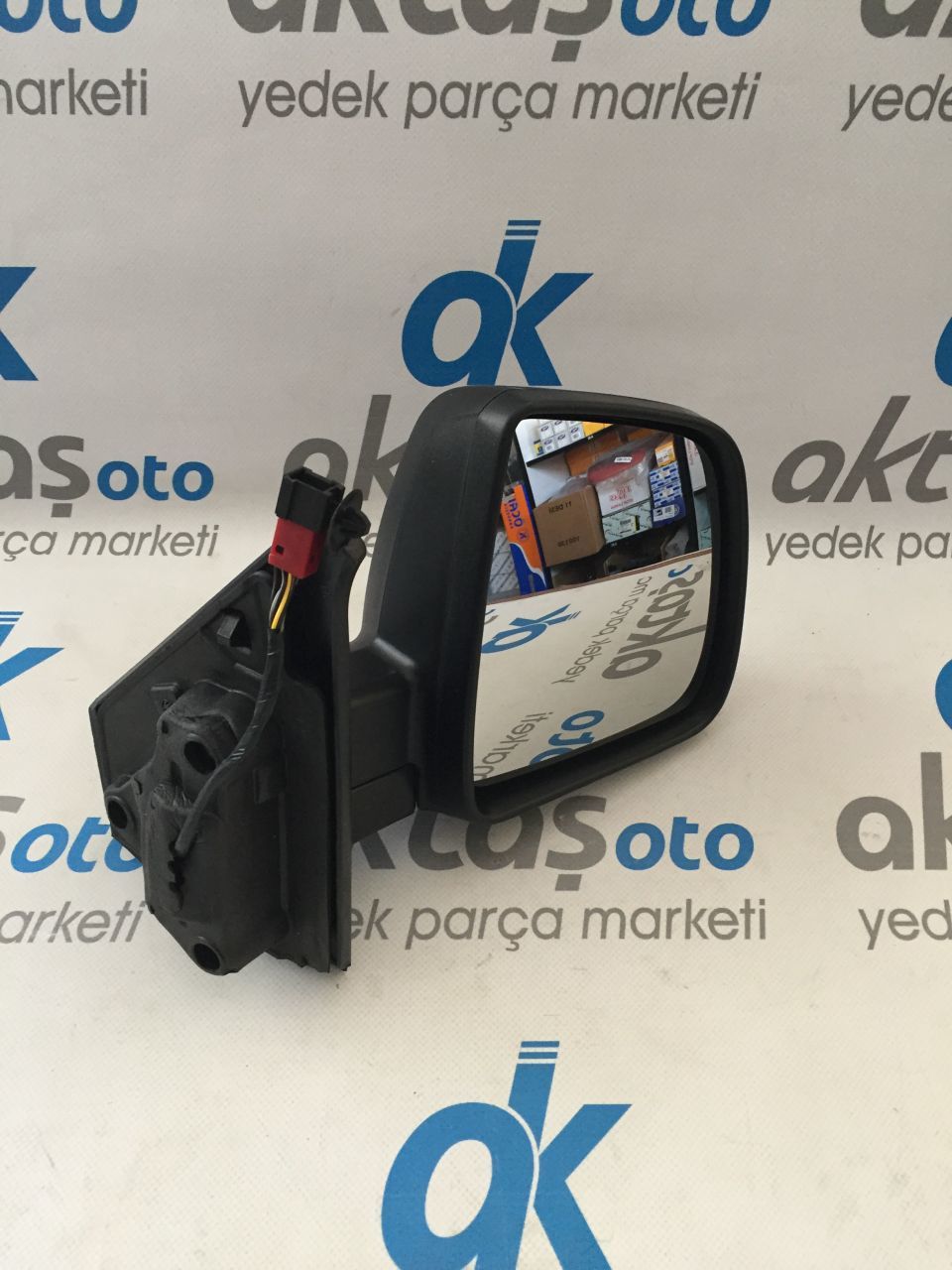DIŞ DİKİZ AYNASI DOBLO 2010 SONRASI SAĞ ELEKTRİKLİ 6 PİNLİ
