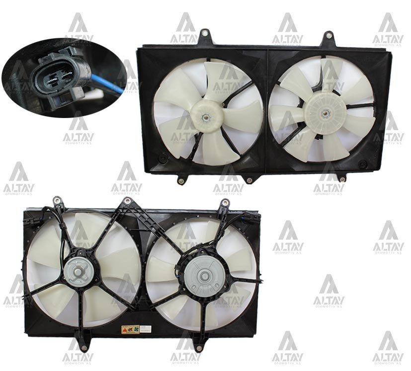 Fan Radyatör Corolla  98-02 Çiftli 163610D010