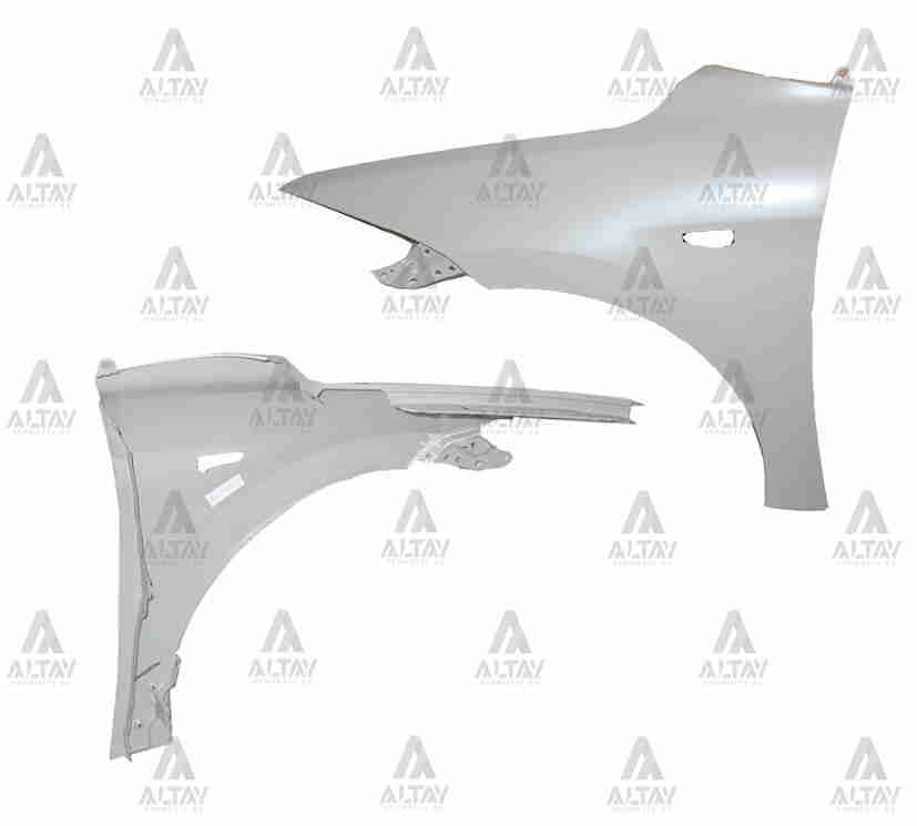 Çamurluk Elantra 16-18 Delikli (Style-Mode) Ön Sol