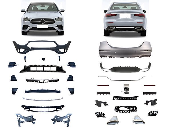 Gövde Kiti W213 PDCli:Ön/Arka, <O-O> Egz.Çıkışlı, Egz.Uçlu -/////AMG- 2020-