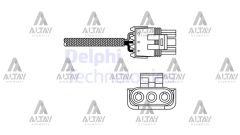 SENSÖR OKSİJEN R19 88-98 1.4-1.8i / R21 CONCORDE 86-94 2.0i / CLIO 90-96 1.8i