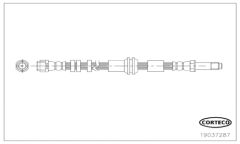 Fren Hortumu Arka 423mm A6 2012- - 4G0611775C