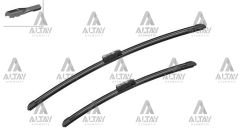 SİLECEK SÜPÜRGESİ TAKIM CADDY 10=> / SUPERB 08-15 / HYUNDAİ I30 (FD) / P308 II (T9) / CEED (ED/FF2) / GIULIETTA AEROTWIN A187S (600+450mm) BUTON 19mm 24+18