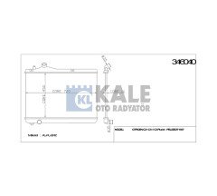 Radyatör Su Grand Vıtara 05-15 1.9 Ddıs (Mt) Brazıng 1770067J00