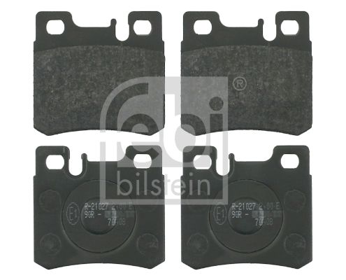 M.BENZ W210 ARKA FREN BALATASI ÇİFT PİMLİ A0014209520