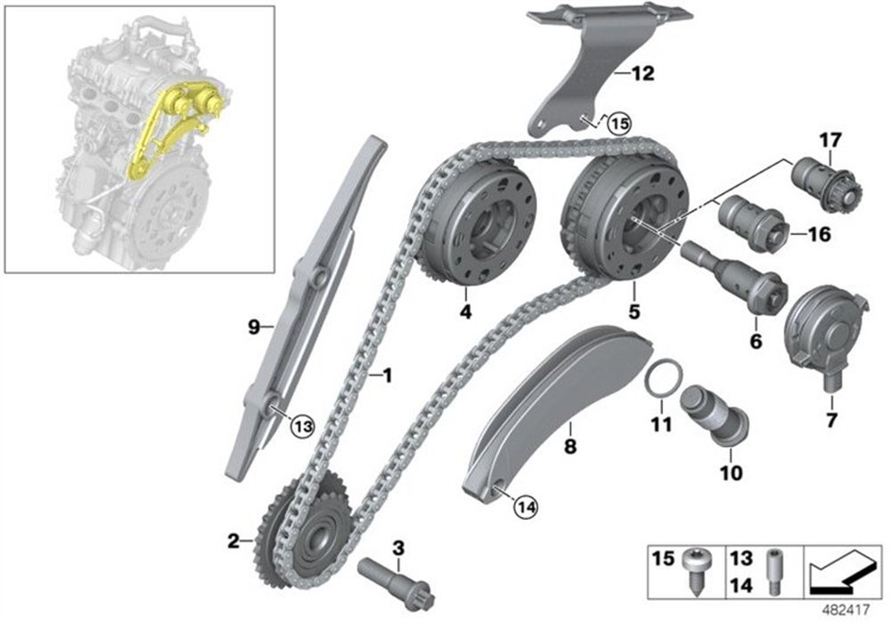 VANOS MERKEZ VALFİ BMW 11368617694